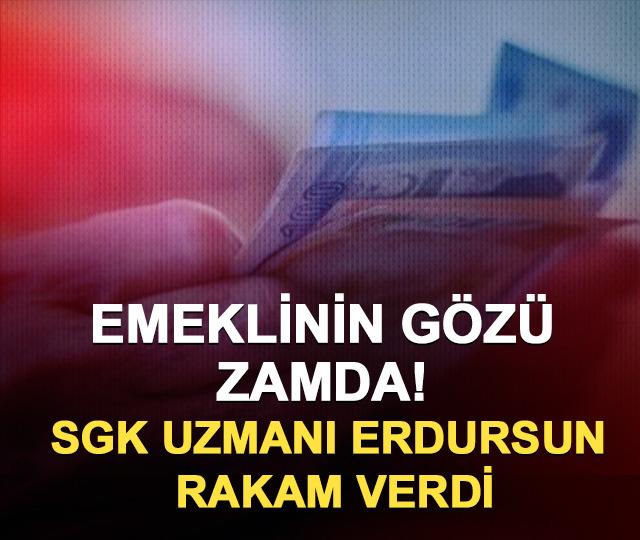 Emeklinin gözü zamda! SGK Uzmanı Erdursun rakam verdi