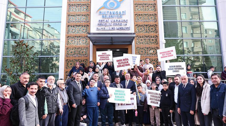 Sultangazi Belediyesi&rsquo;nden engelli bireylere &ouml;zel etkinlik!