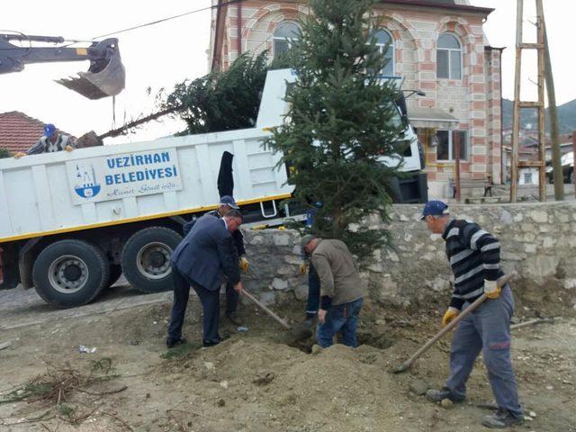 Başkan Duymuş’tan yapımı devam eden tesisi ziyaret