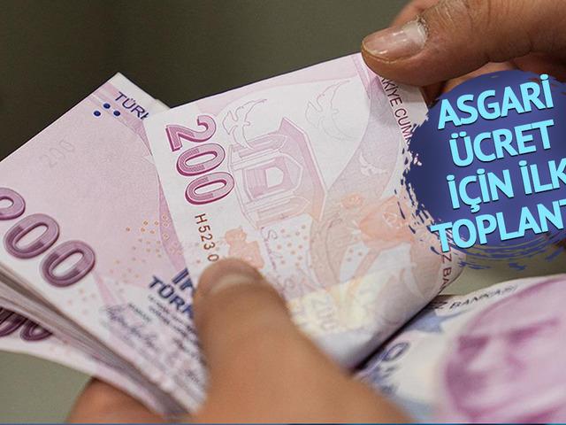 Asgari &uuml;crette ilk toplantı 12 Aralık'ta yapılacak! G&ouml;zler T&Uuml;RK-İŞ'in kararında