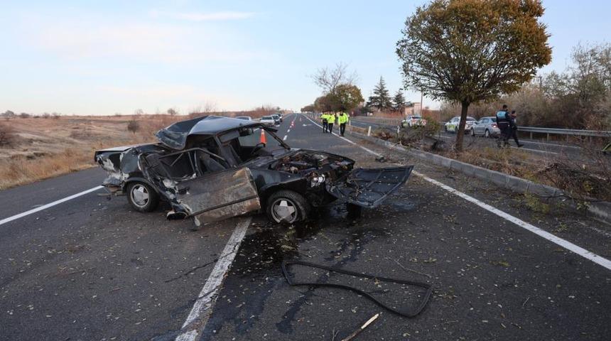 Kontrolden çıkan otomobil takla attı: 1 ağır yaralı