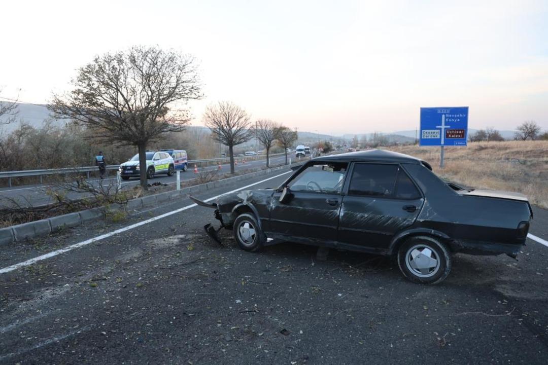 Kontrolden çıkan otomobil takla attı: 1 ağır yaralı 2