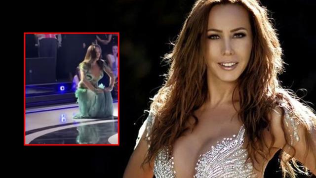 Oryantal Asena çömeldi, garip hareketler yaptı! Yorumlar gecikmedi