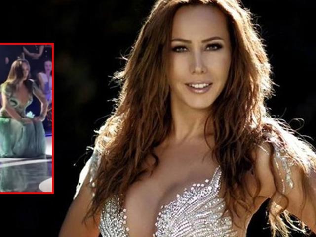 Oryantal Asena çömeldi, garip hareketler yaptı! 