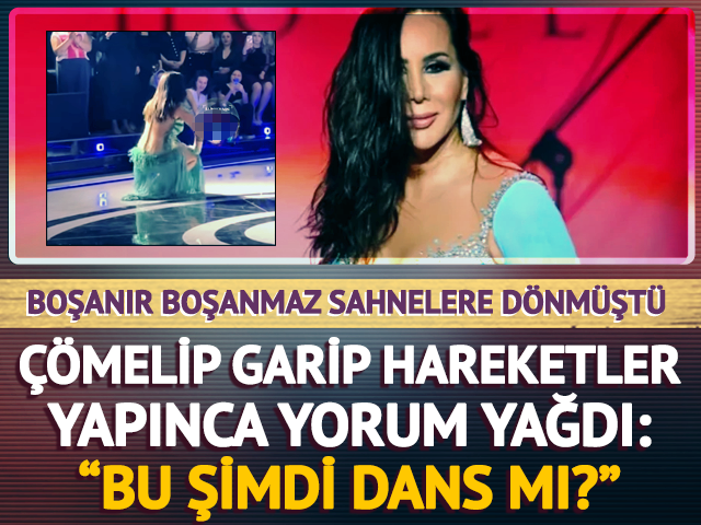 Oryantal Asena çömeldi, garip hareketler yaptı! 