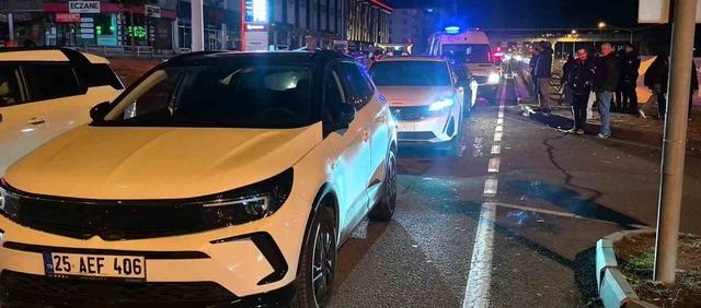 Şehir hastanesi kavşağında zincirleme kaza 1