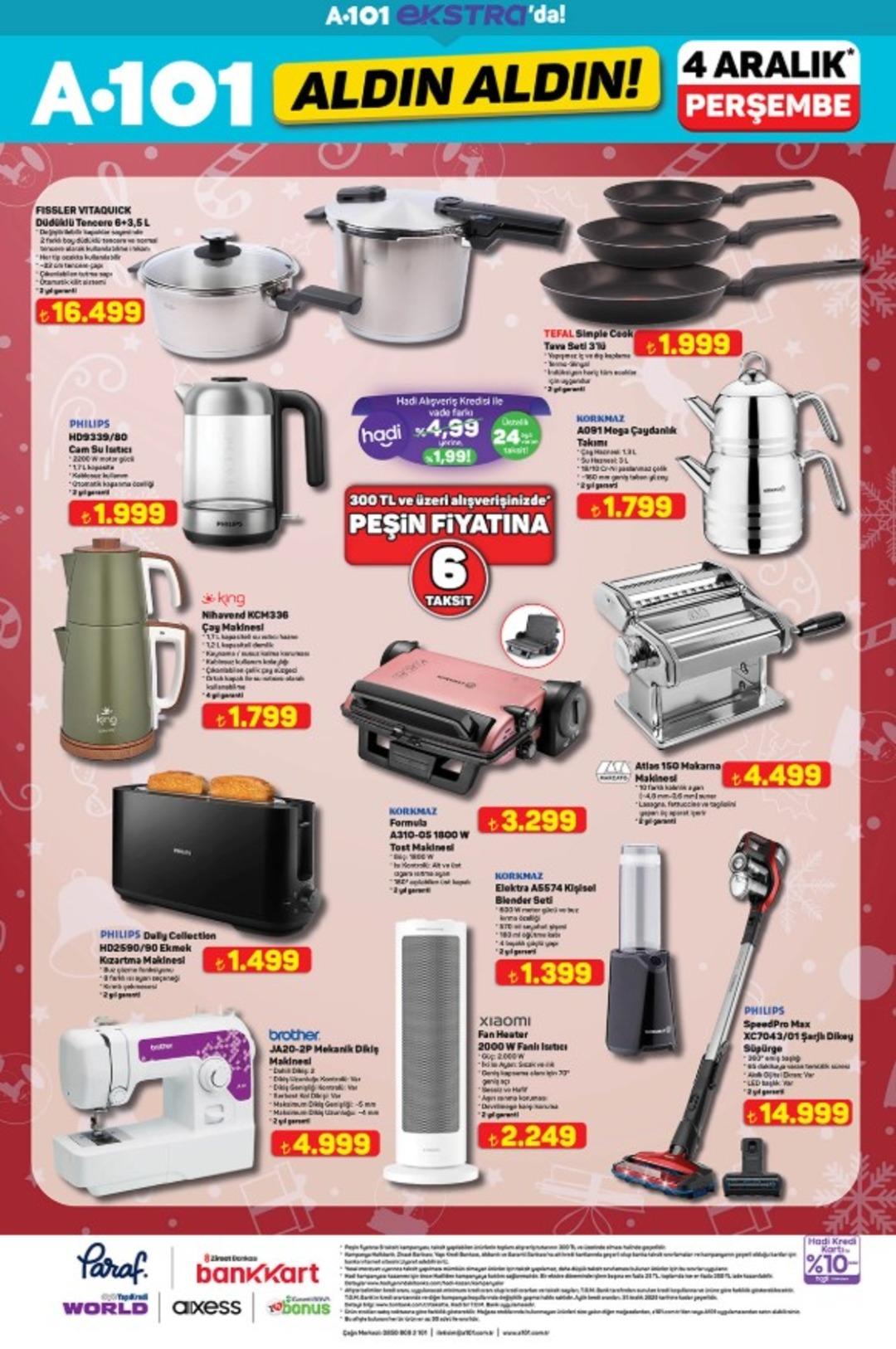 A101 e Philips dikey süpürge geliyor! 4 Aralık 2025 A101 katalog yayınlandı! 21