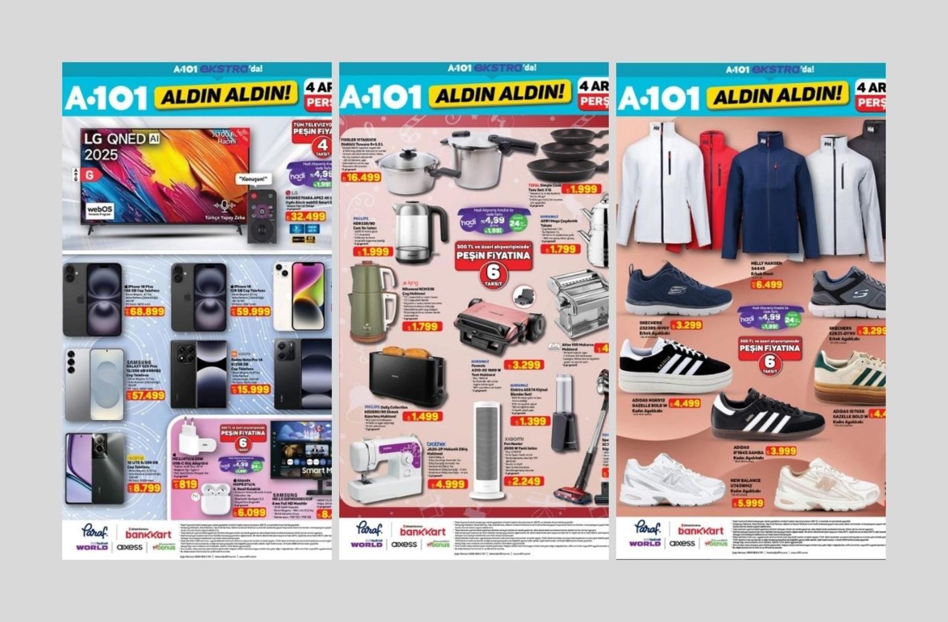 A101'e Philips dikey süpürge geliyor! 4 Aralık 2025 A101 katalog yayınlandı!