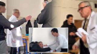 Lise sınıfındaki görüntüler sinir bozmuştu! Öğretmen Canpolat sessizliğini bozdu