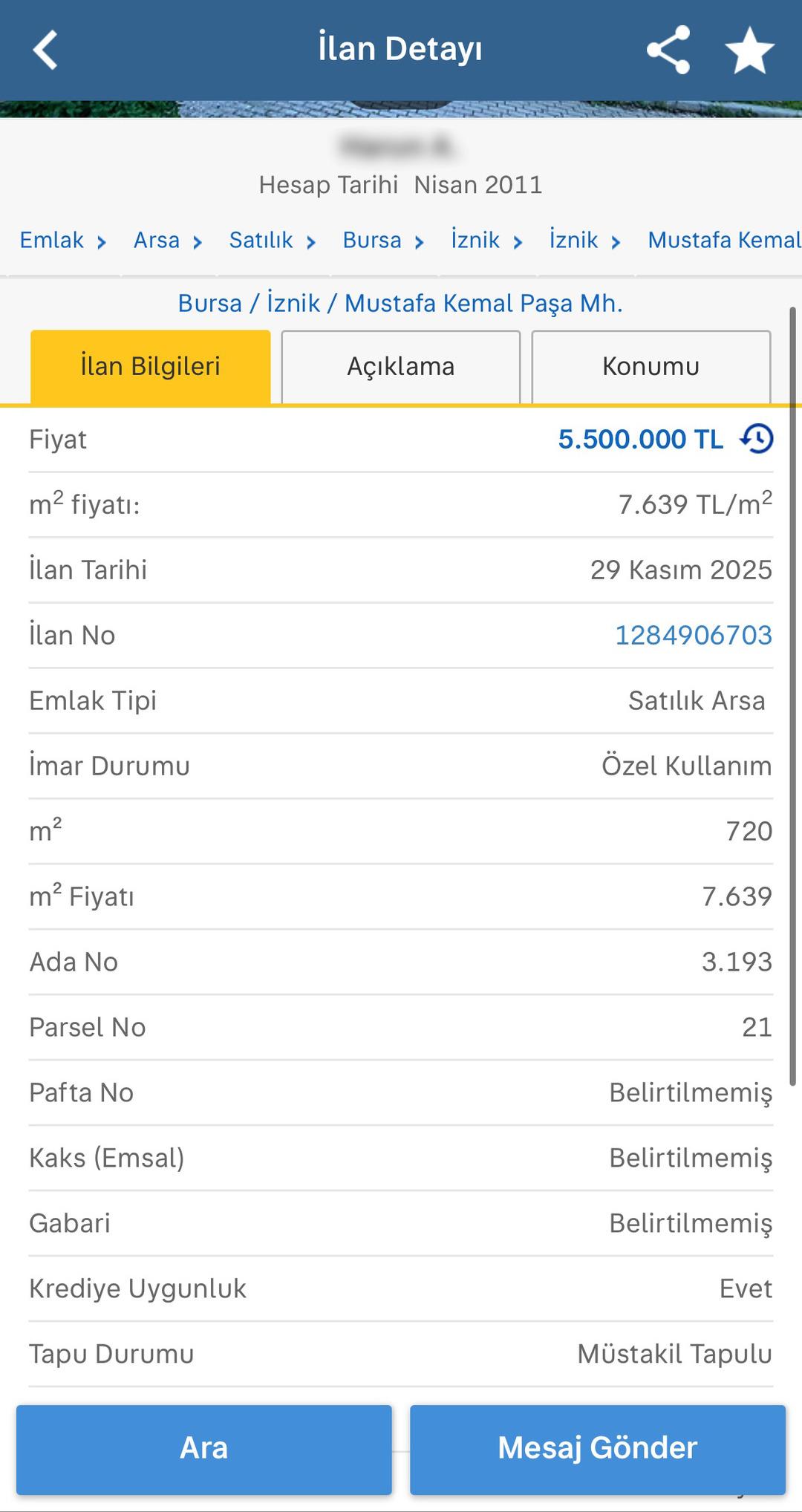 Papa nın İznik ziyareti sonrası arsa fiyatları uçtu! 720 metrekare için dev meblağ 2