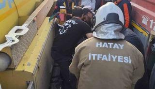 Antakya’da trafik kazası: 1 yaralı