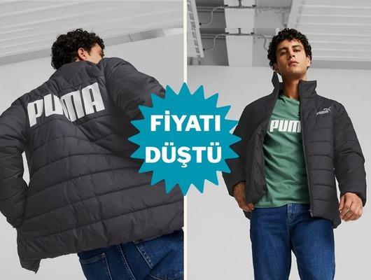 Su ve rüzgar geçirmeyen PUMA mont indirimde!