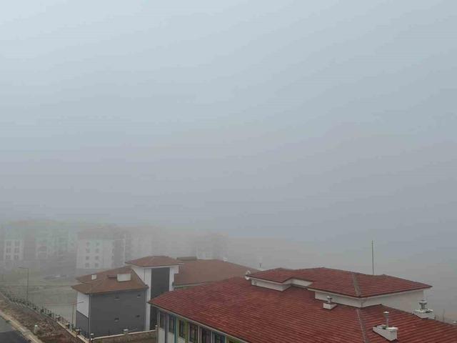 Elazığ’da yoğun sis