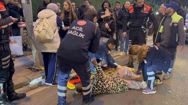 Çorlu’da trafik kazası: 1 yaralı 1