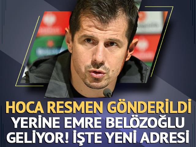 Hoca resmen gönderildi! Yerine Emre Belözoğlu geliyor... İşte yeni takımı