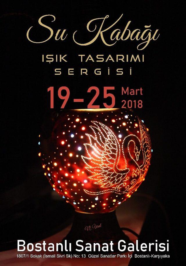 Su kabaklarından eserler Bostanlı Sanat Galerisi&rsquo;nde 1