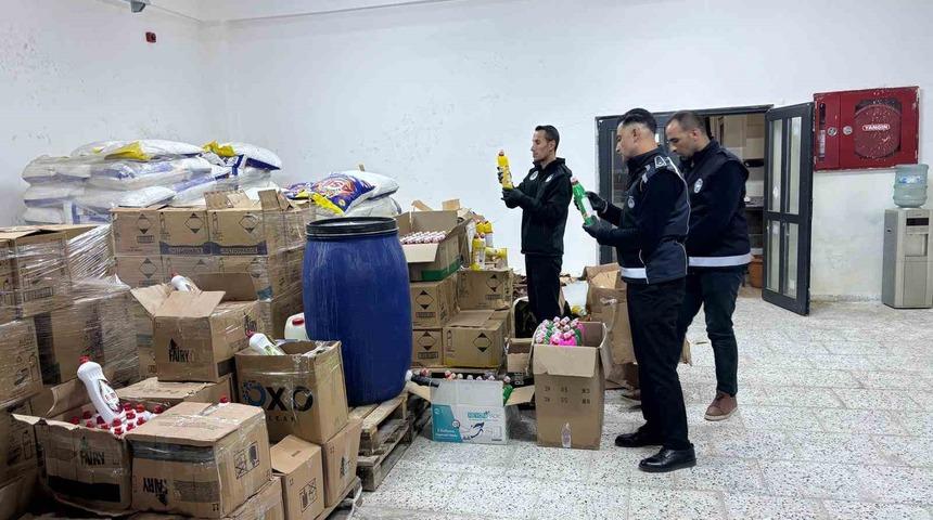 Şanlıurfa&rsquo;da sahte deterjan depolarına baskın