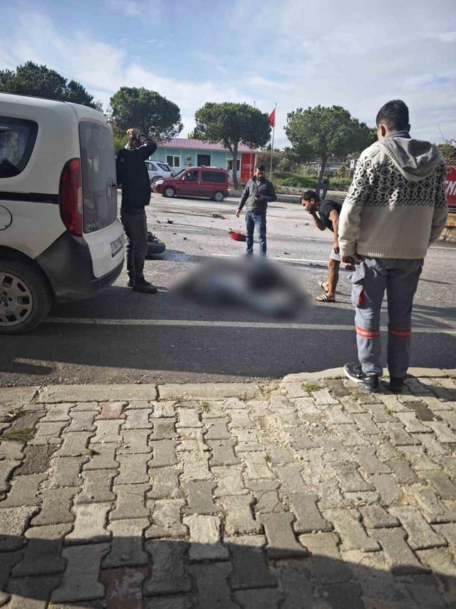 Çeşme’de motosiklet kazası: 1 ölü, 1 yaralı 2