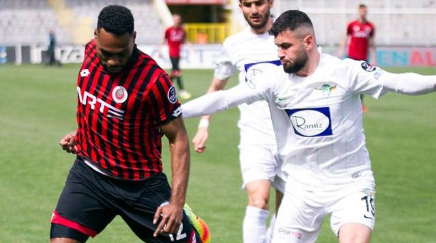 Gen&ccedil;lerbirliği 1-1 Akhisarspor (Ma&ccedil; &ouml;zeti)