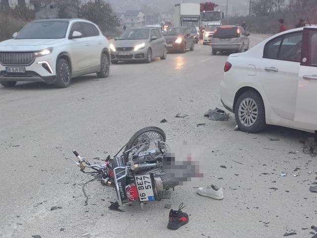 Bursa'da feci kaza: 1 ölü 1 yaralı