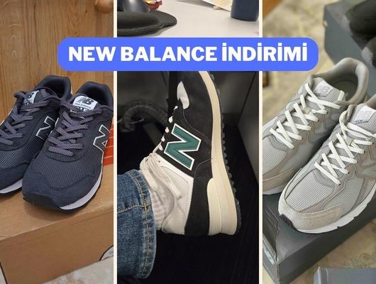 New Balance ayakkabılarda kampanya başladı!
