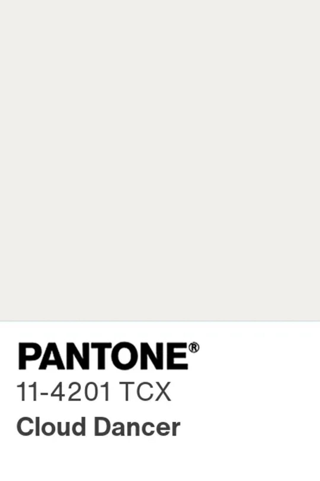 Pantone 2026 yılının rengini açıkladı! Cloud Dancer 1