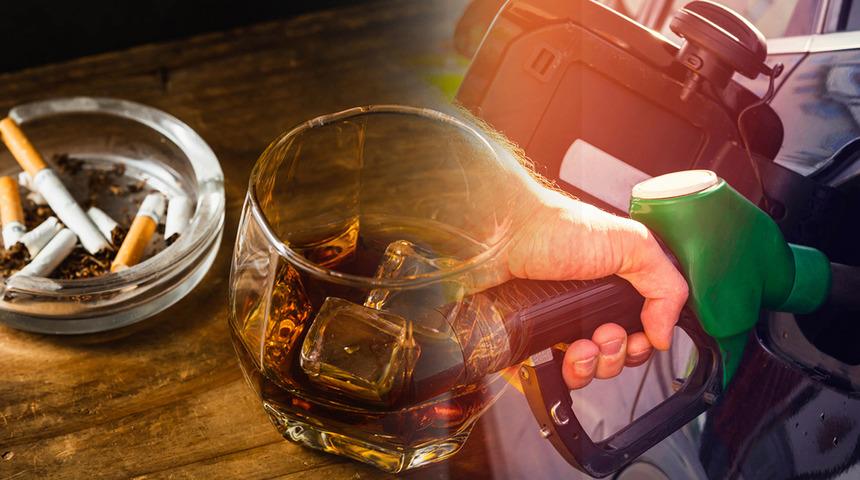 Sigara, alkol ve akaryakıta dev zam! Tarih belli oldu