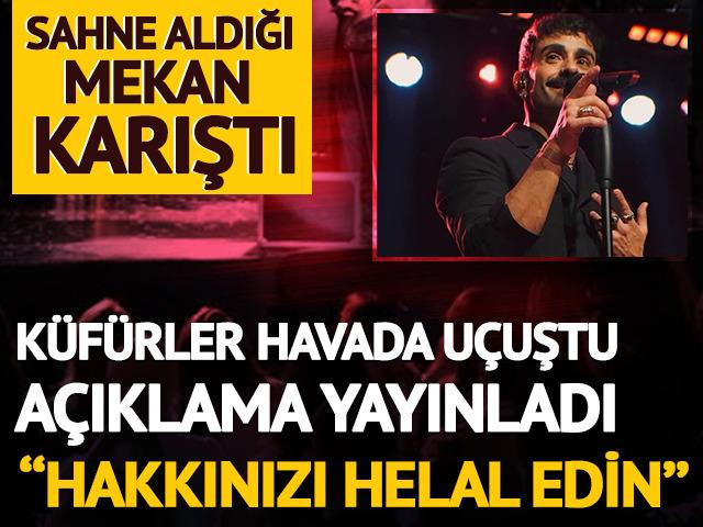 Gökhan Türkmen'in sahne aldığı mekan karıştı! Eşine küfür edilince çileden çıktı! 'Hakkınızı helal edin'