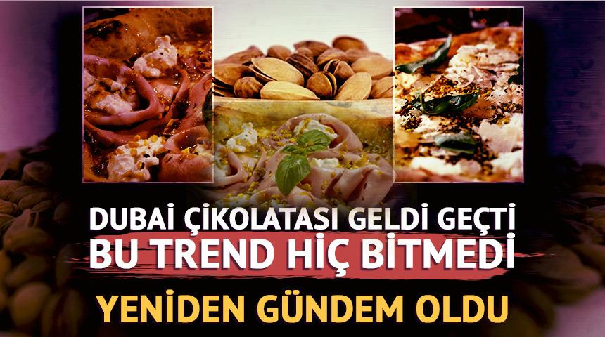Dubai çikolatası geçti, bu pizza trendi hiç bitmedi!
