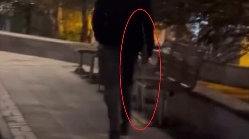 Yer: Ankara! Bıçakla parktakileri korkutan şüpheliye gözaltı