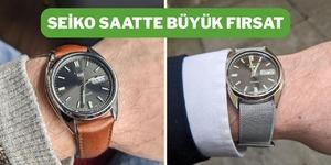 Ömürlük Seiko kalitesi şimdi çok daha uygun!