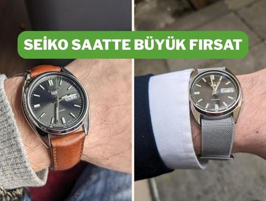 Ömürlük Seiko kalitesi şimdi çok daha uygun!