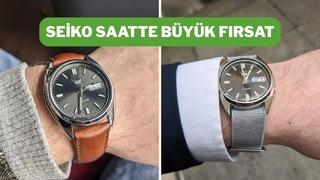 Japon kalitesinin simgesi Seiko kol saati indirimde!