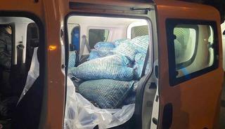 Samsun’da 300 kilo kaçak midye ele geçirildi