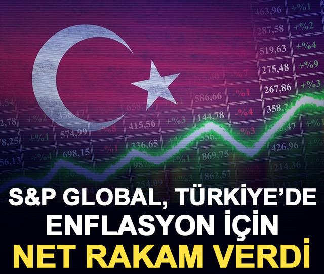 S&P Global, T&uuml;rkiye&rsquo;de enflasyon i&ccedil;in net rakam verdi
