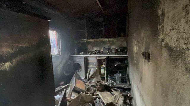 Yangında mahsur kalan yaşlı adam hayatını kaybetti 6