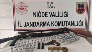 Niğde’de yasadışı silahlanmaya operasyon: 1 gözaltı