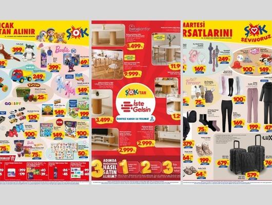 ŞOK'a valiz seti geliyor! 