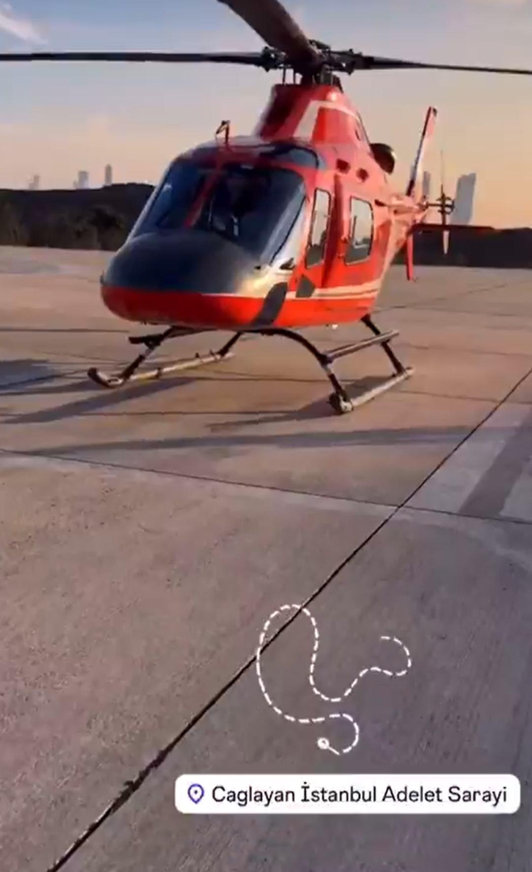 "İstanbul Adalet Sarayı na helikopterle geldi" iddiası gündem oldu! Soruşturma başlatıldı 2