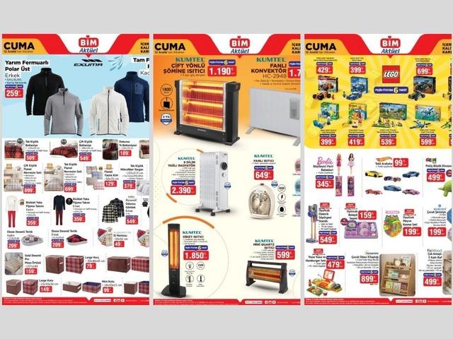 BİM'e dikey ısıtıcı geliyor! 12 Aralık 2025 BİM katalog yayınlandı!