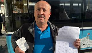 Tokatlı otobüs şoförü e-Devlette gördüğüne inanamadı!