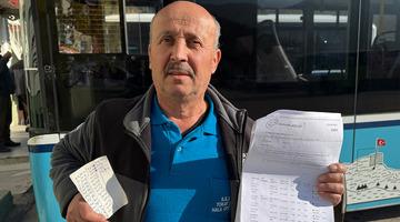 Tokatlı otobüs şoförü e-Devlette gördüğüne inanamadı! Hiç gitmediği 5 ilden gelmiş