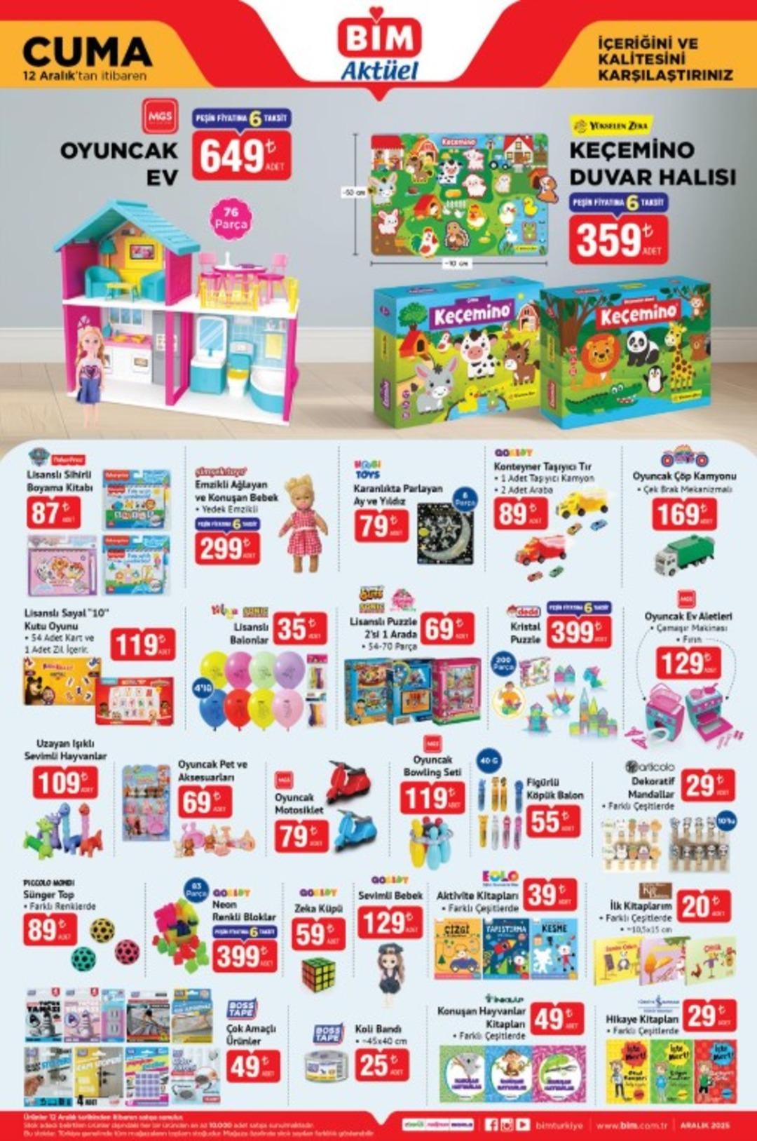 BİM e dikey ısıtıcı geliyor! 12 Aralık 2025 BİM katalog yayınlandı! 4