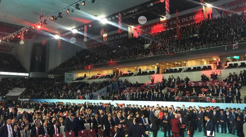 MHP'de kurultay g&uuml;n&uuml;! Bah&ccedil;eli tek aday