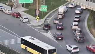 Trafikte 'kaynak' yapan 32 sürücüye 69 bin TL ceza