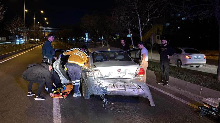 Bolu'da trafik kazası! 2 yaralı
