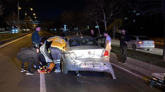 Bolu'da trafik kazası! 2 yaralı