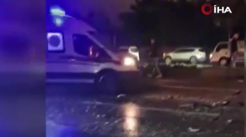 İstanbul'da zincirleme trafik kazası