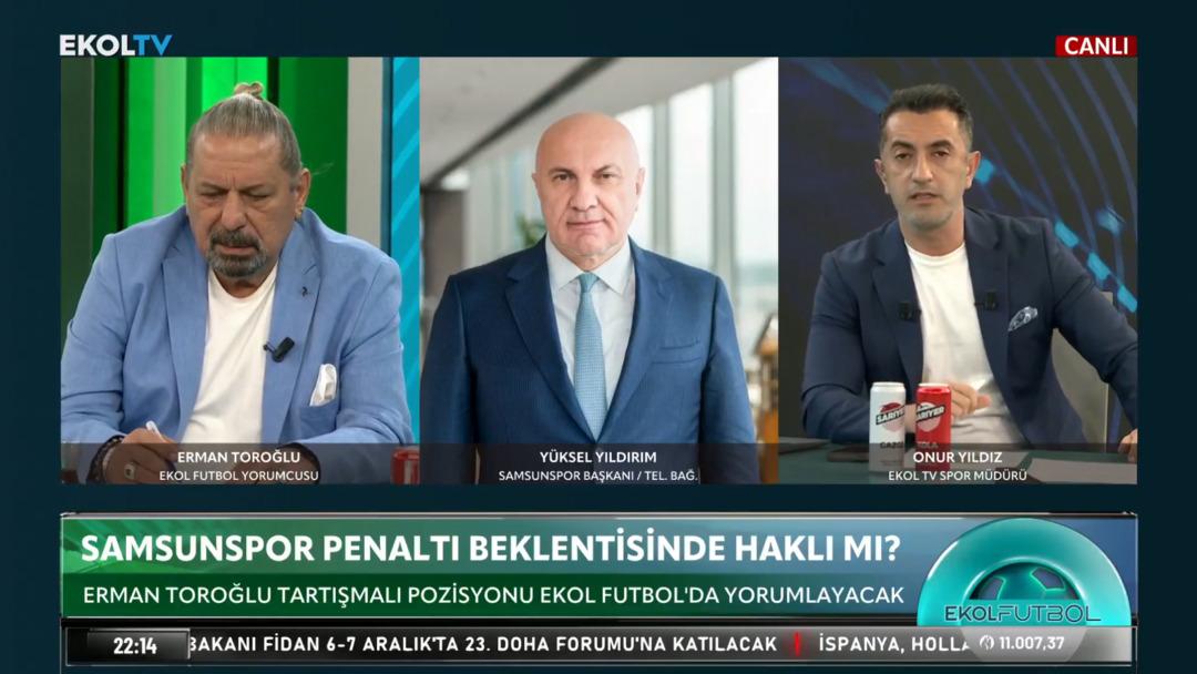 Samsunspor Başkanı Yüksel Yıldırım Galatasaray maçı sonrası çileden çıktı!   Çok kötüyüm, bombok...   1