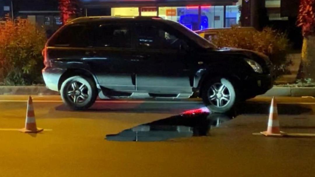 Mersin de otomobilin çarptığı yaya ağır yaralandı 1